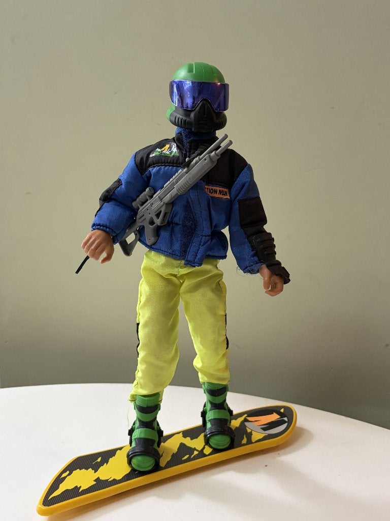 Vintage Action Man snowboarder, Enlèvement ou Envoi