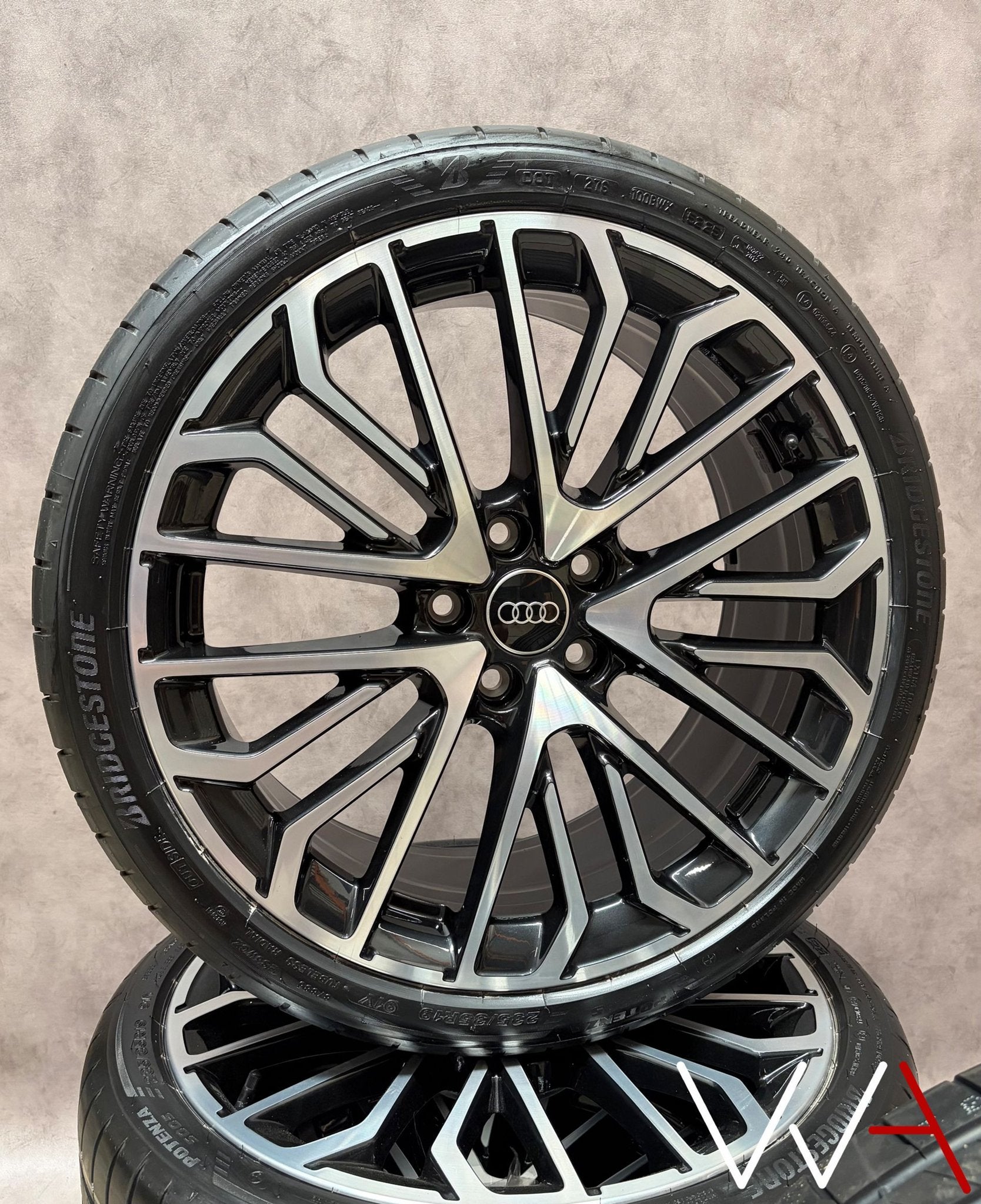 19'' Audi A3 S3 8Y Multispaak NIEUW Bridgestone velgen, Neuf, Pneus et Jantes, Véhicule de tourisme, Pneus été