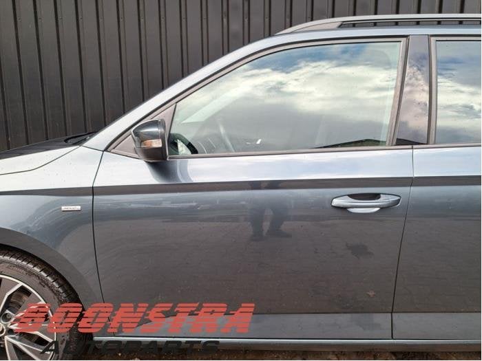Portière 4portes avant gauche d'un Skoda Fabia (Fabia 14-), -, 3 mois de garantie, Utilisé, Skoda