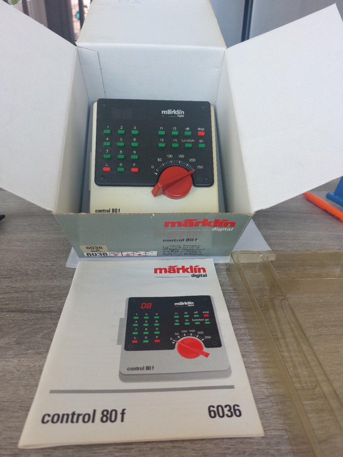 Marklin 6035 digital control 80, Analogique, Enlèvement ou Envoi, Courant alternatif, Transformateur ou Alimentation