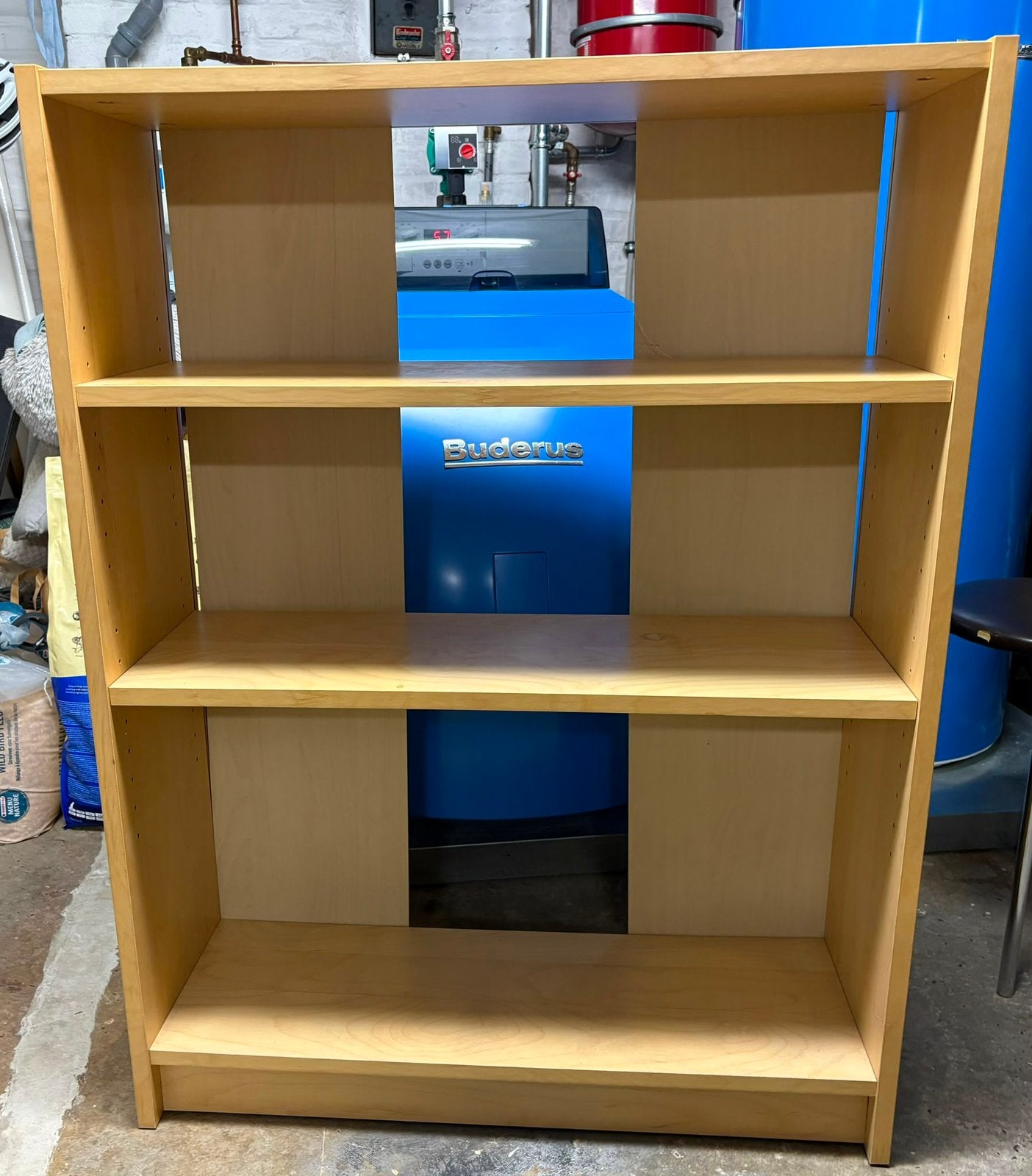 Ikea boekenkastje - gratis afhalen, Ophalen, Met plank(en), Gebruikt, 100 tot 150 cm