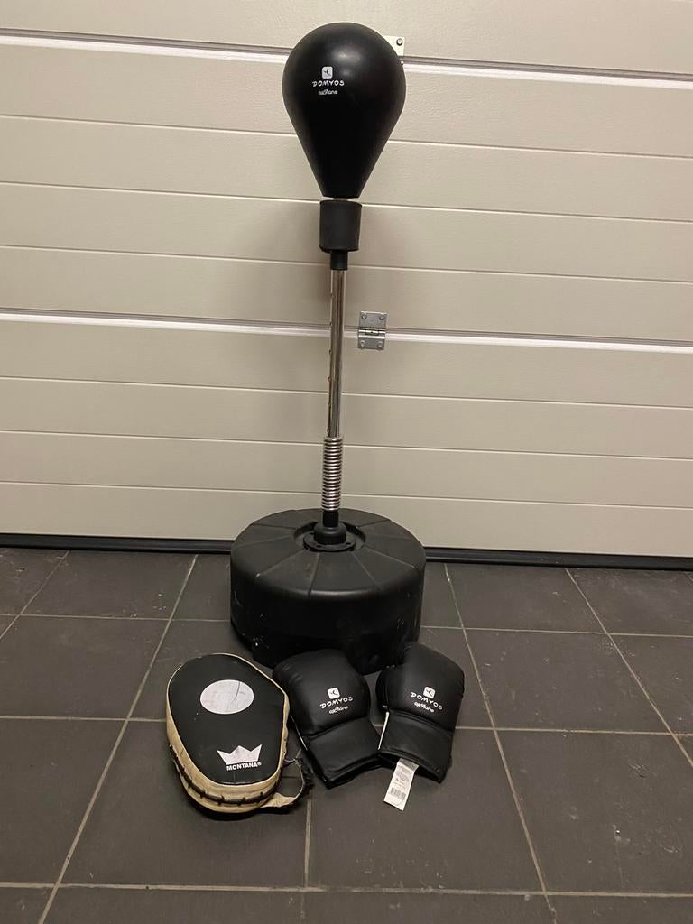 Domyos complete set boksballen + handschoenen + pao, Ophalen of Verzenden