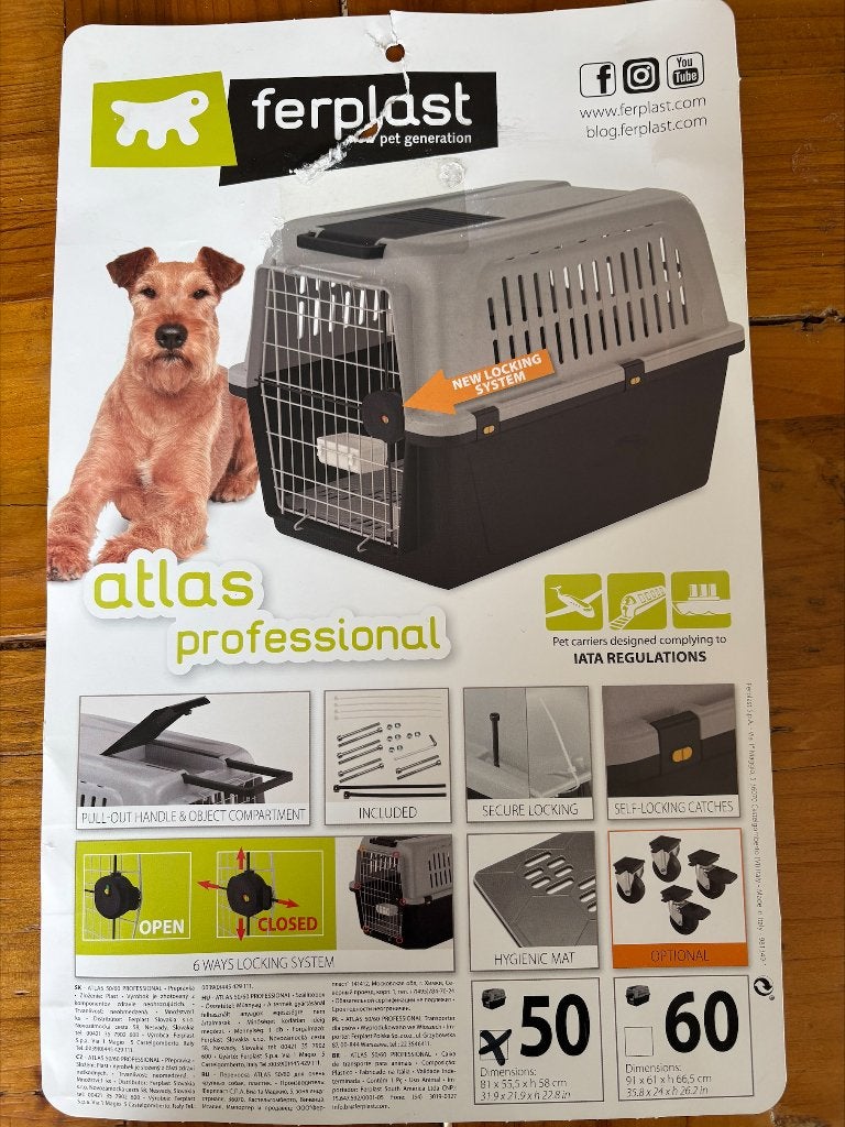 cage Ferplast  Atlas 50, Ophalen, Zo goed als nieuw