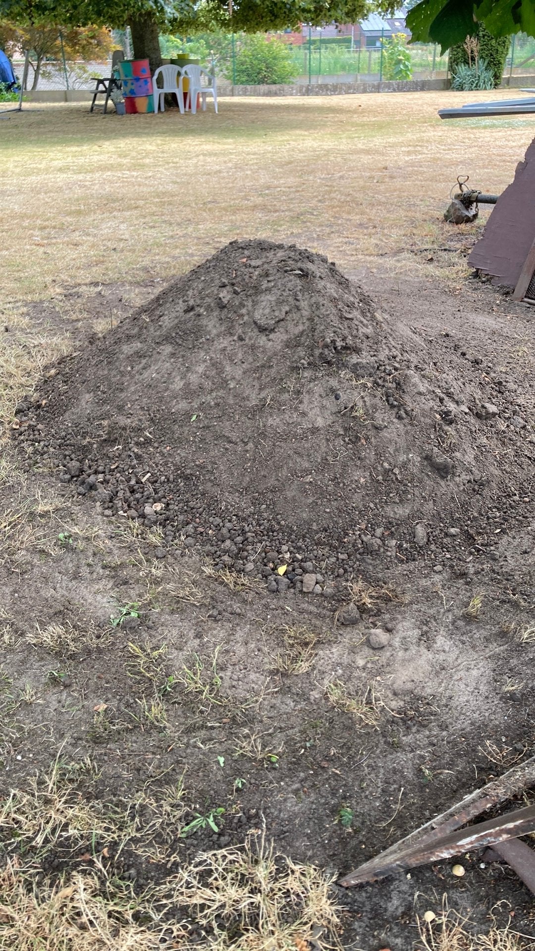 Gratis aanvulgrong (zwart) wie kunnen we plezier doen?, Tuin en Terras, Ophalen