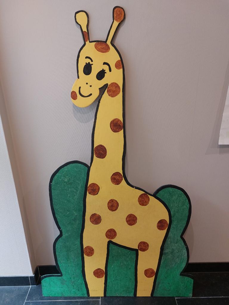 Giraf kinderkamer speelkamer klas, Ophalen