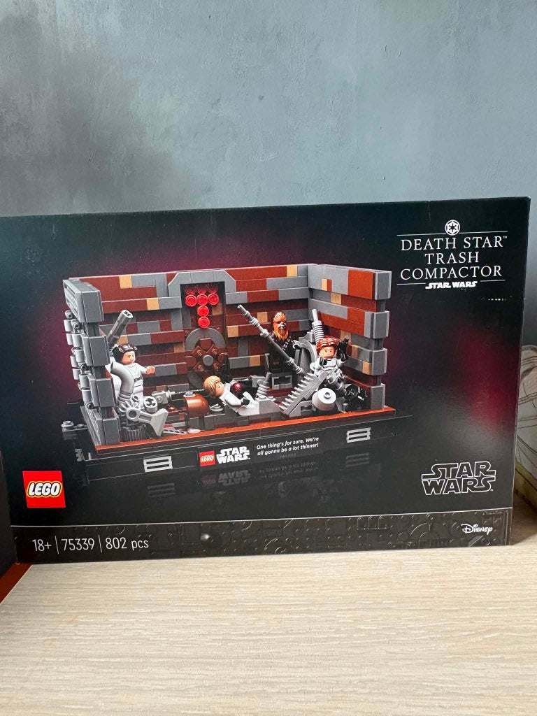 75339 LEGO Star Wars Death Star Trash Compactor Diorama, Kinderen en Baby's, Speelgoed | Duplo en Lego, Star Wars, Lego, Nieuw