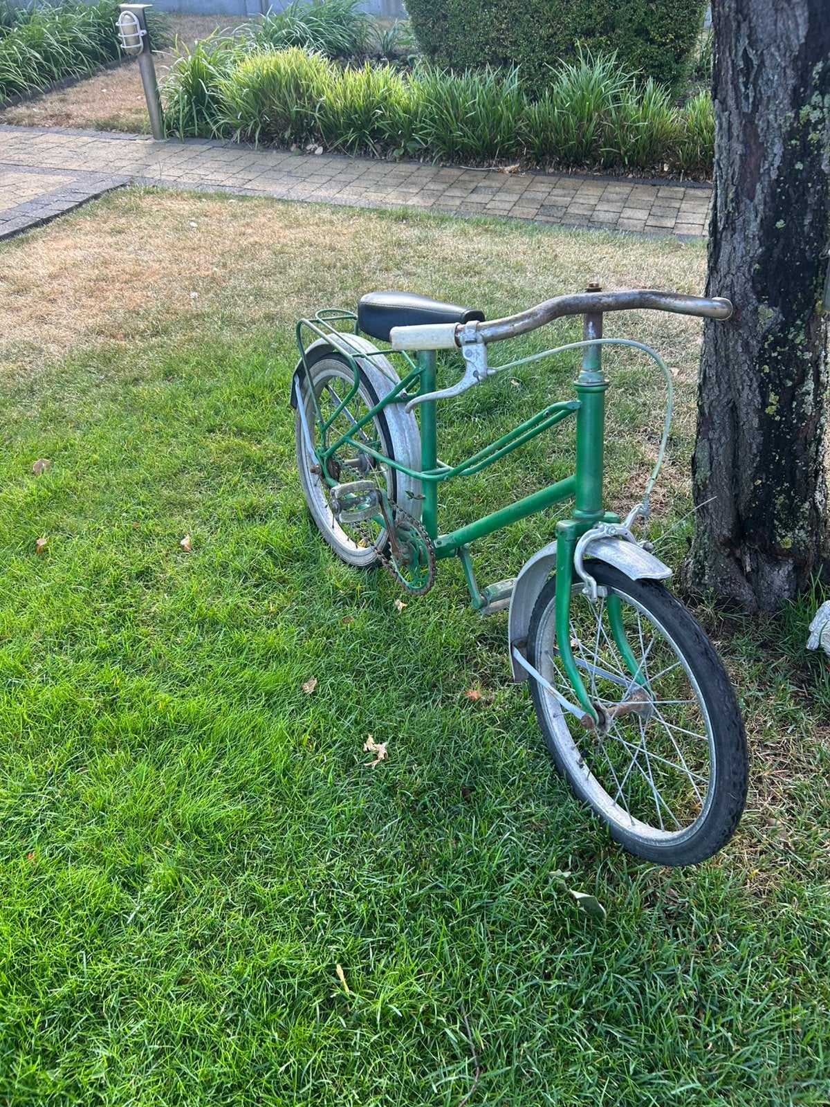 Retro fietsje, Ophalen, Gebruikt