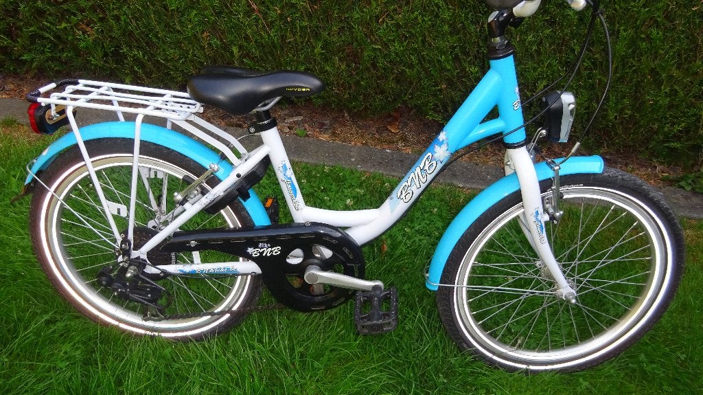 MEISJESFIETS BNB FLOWERKID 20 INCH, Ophalen, Velgrem, Versnellingen, Zo goed als nieuw