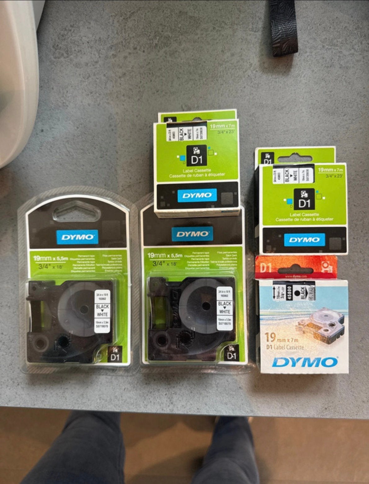 Dymo - D1 label casettes nieuw, Computers en Software, Ophalen, Nieuw, Overige typen