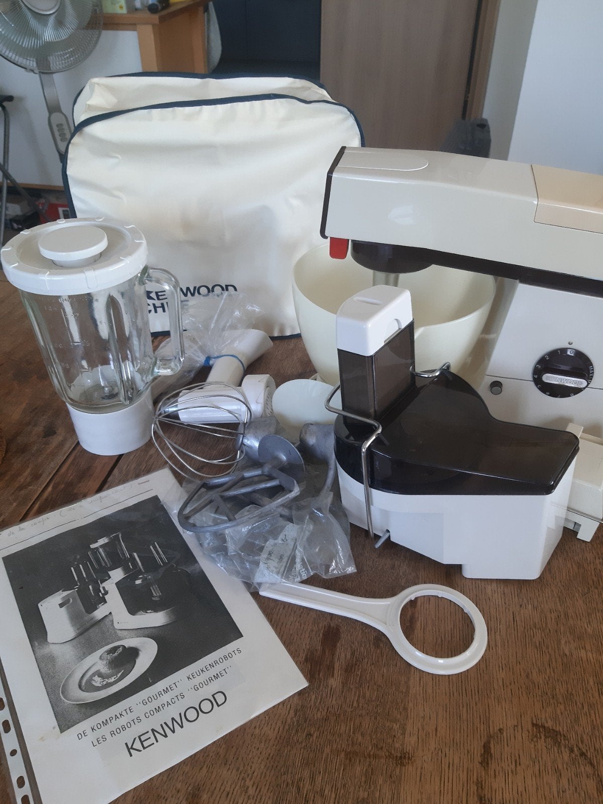 Kenwood chef Vinted '80 état impeccable !, Comme neuf, Résiste au lave-vaisselle, 3 vitesses ou plus