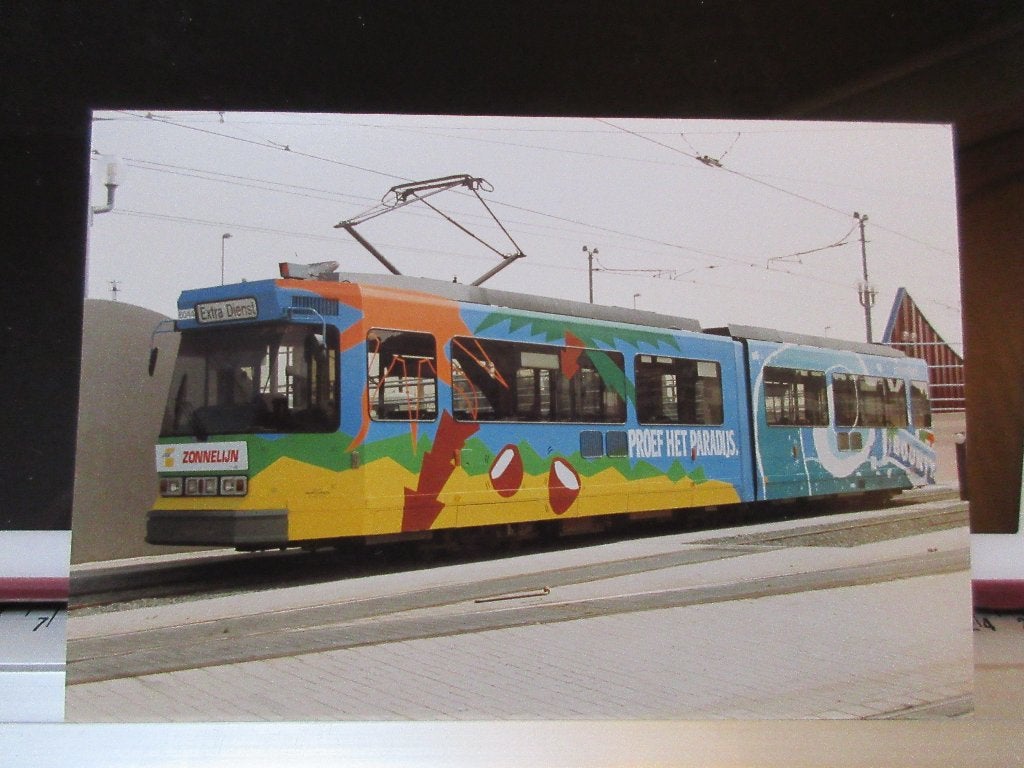 grote verzameling foto's van trams 1390st, Collections, Enlèvement ou Envoi, Photo