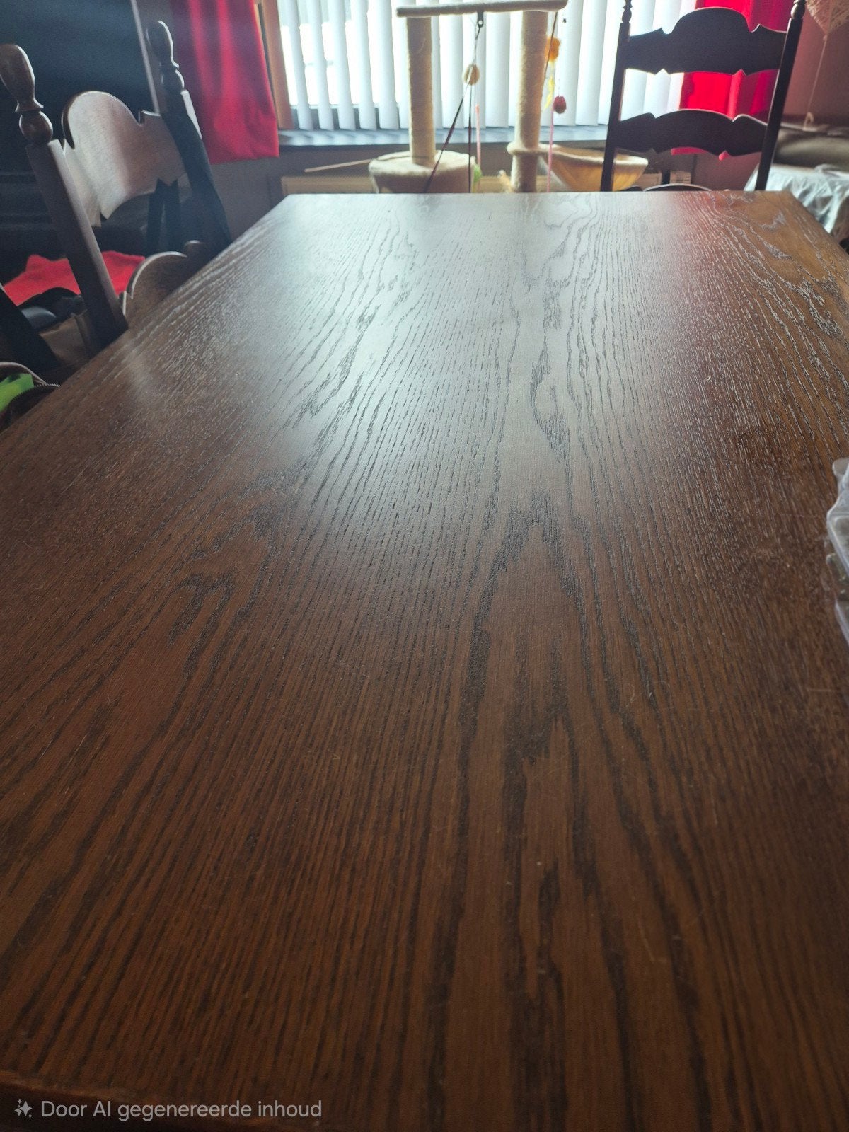 Mooie eiken eetkamer - wandkast, tafel en 6 stoelen., Ophalen, Gebruikt, Eikenhout, 200 cm of meer
