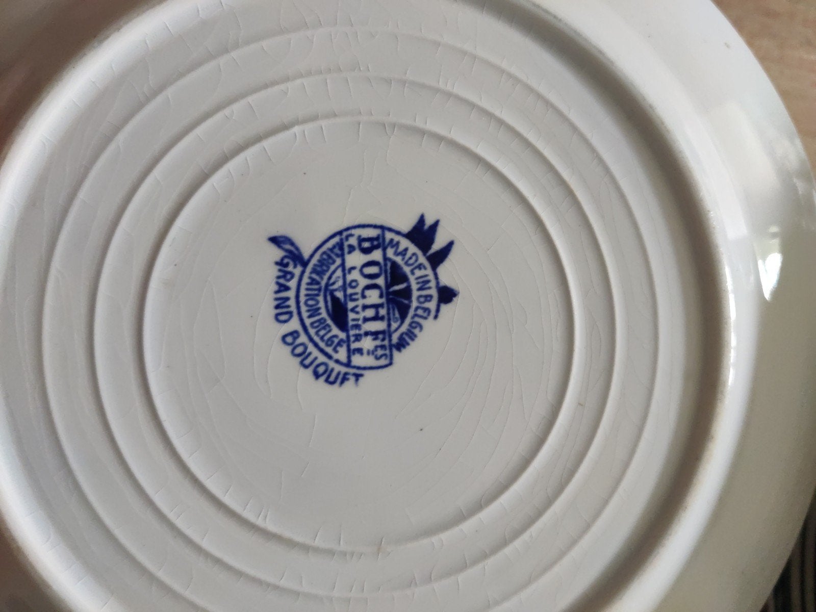 Boch Frères service, Ophalen