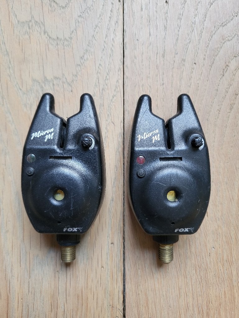 2x old school Fox Micron M beetmelders, Ophalen, Gebruikt, Overige typen