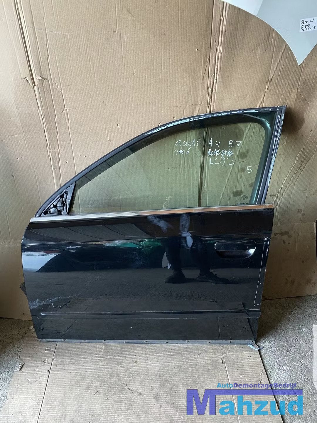 AUDI A4 B7 avant Zwart LC9Z Linker links voor deur portier, Gebruikt, Deur, AUDI AG, Voor