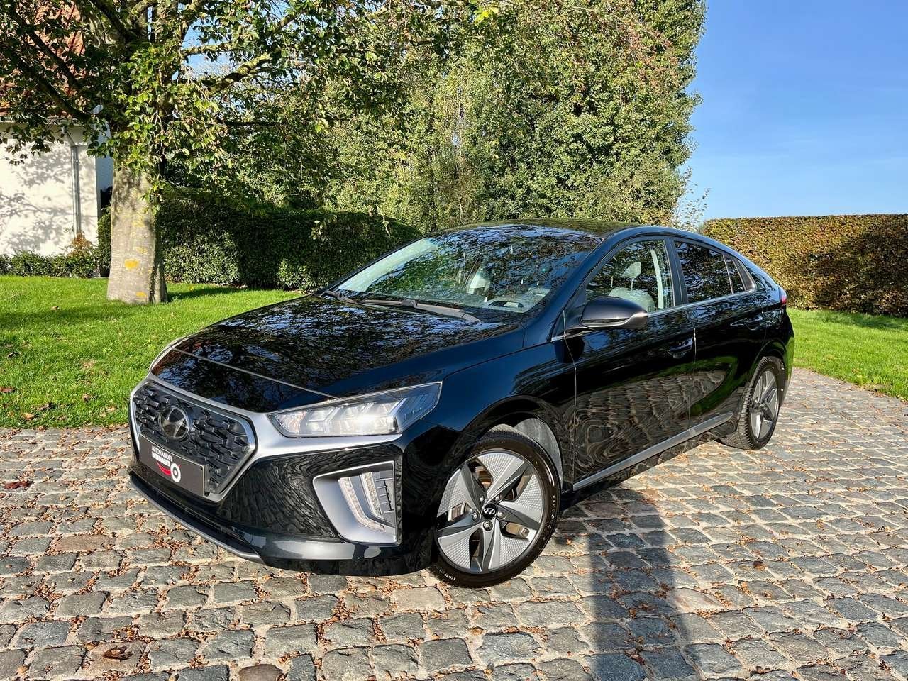 Hyundai IONIQ HEV 1.6 GDi Feel (BlueLink) DCT/1eigenr/62000, Auto's, Zwart, Bedrijf, Hybride Elektrisch/Benzine, Te koop