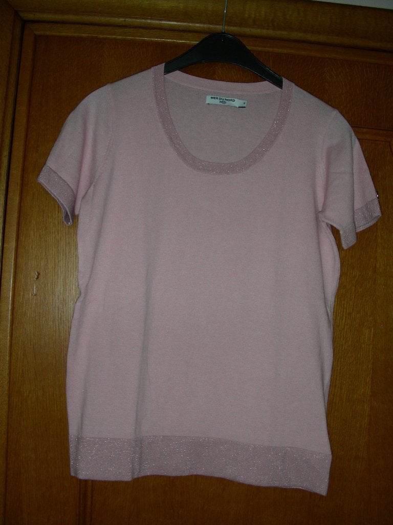 Roze Bloesje + glitterdraad, Mer du Nord, maat M prima staat, Kleding | Dames, Maat 38/40 (M), Ophalen of Verzenden, Zo goed als nieuw