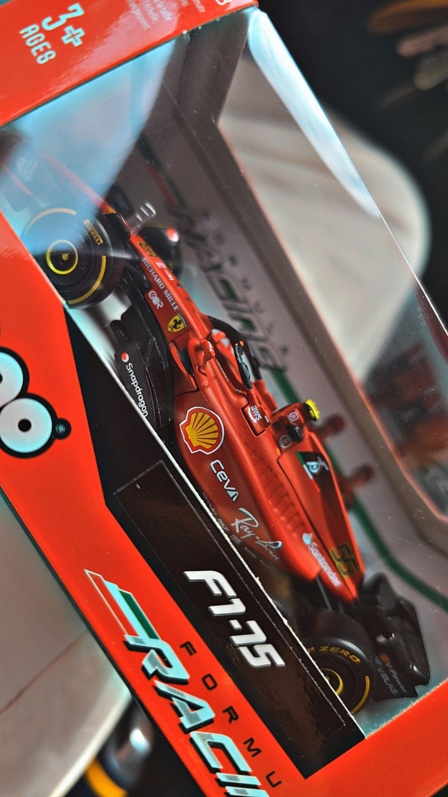 Ferrari f1 édition spéciale 1:43, Enlèvement