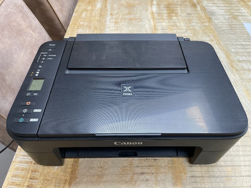 Wifi-scannerprinter - Canon TS3150, Computers en Software, Printers, Gebruikt, Printer, Inkjetprinter, Kleur printen, Kopieren