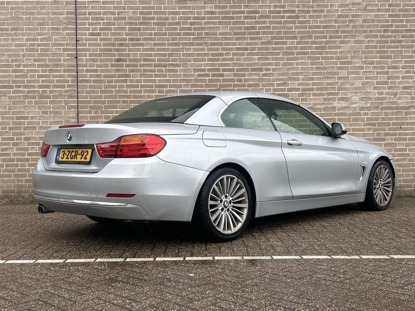BMW 428 4-serie Cabrio 428i High Executive | Automaat | Lede, Auto's, BMW, Automaat, Beige, Cabriolet, 4 Reeks