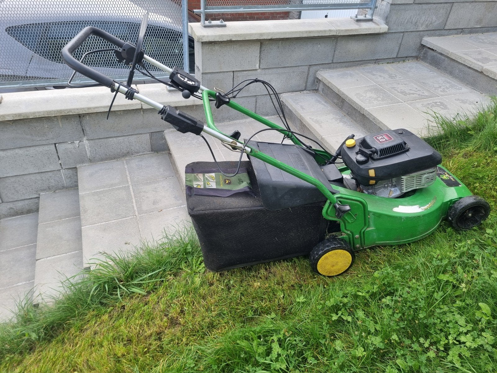tondeuses autotractée jhon Deere fonctionne parfaitement, Jardin & Terrasse, Enlèvement