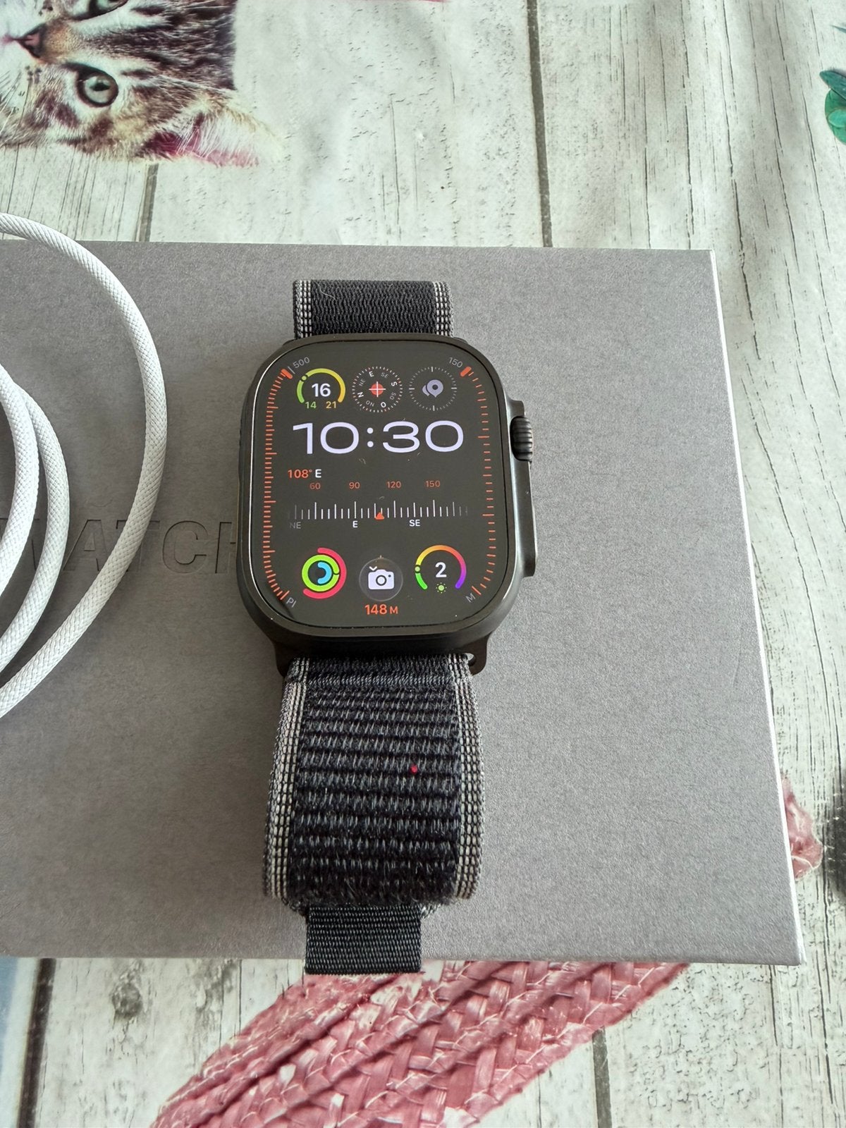 Apple Watch Ultra 3, Ophalen, Zwart, Apple Watch, IOS
