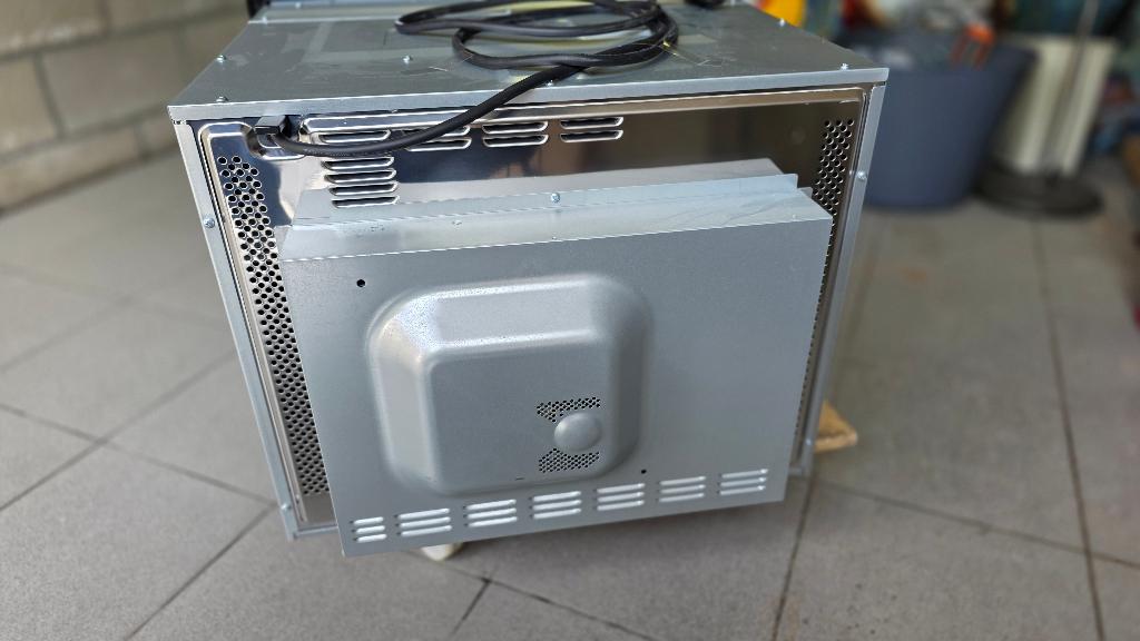 Four micro-onde combiné 45cm, Electroménager, Fours, Comme neuf, Encastré, Bosch, 45 à 50 cm, 45 à 60 cm, Air chaud, Fonction micro-ondes