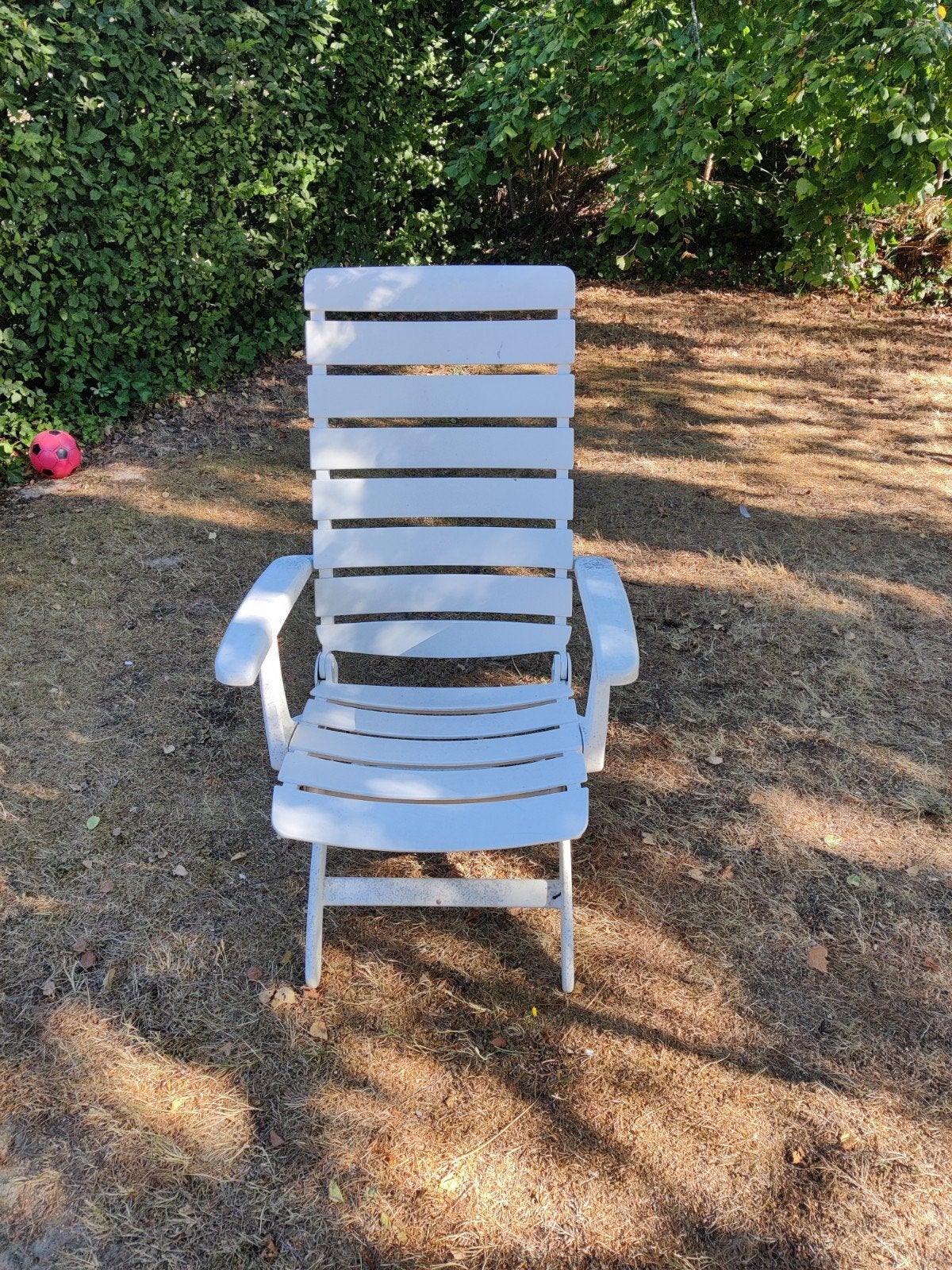 Klapbare tuinstoel, Ophalen, Gebruikt, Campingstoel