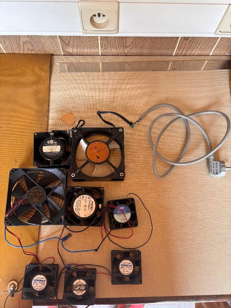 Lot ventilatoren, Ophalen, Gebruikt