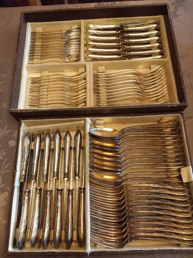 Ménagère solingen metal argenté, Enlèvement