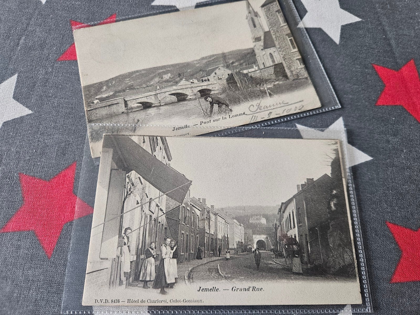 Cartes postales anciennes Jemelle, Collections, Envoi