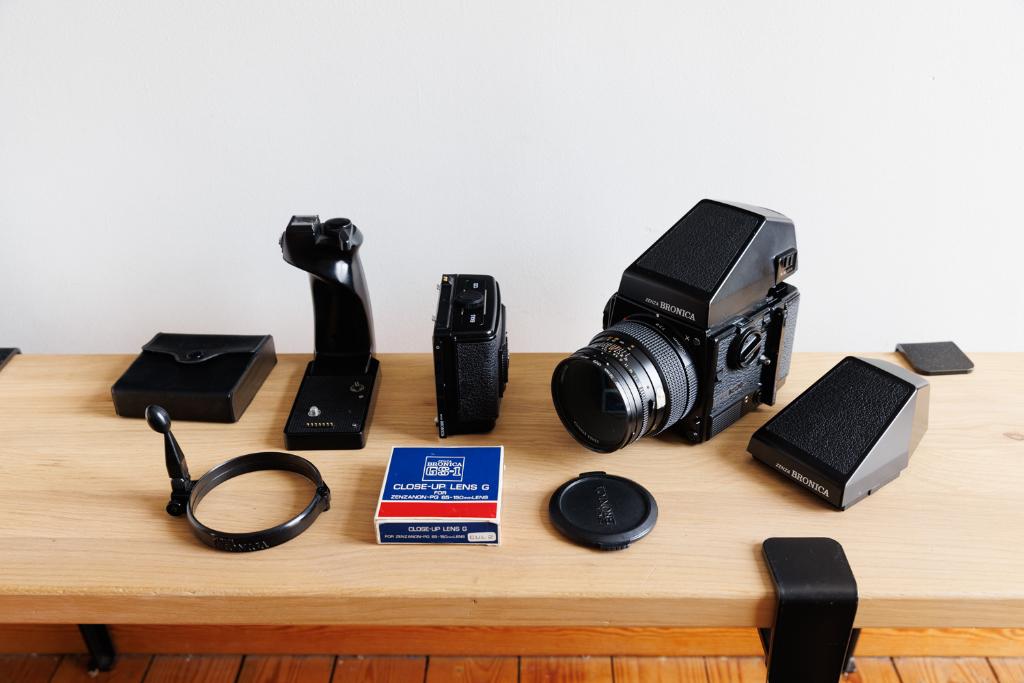 Bronica GS1, Audio, Tv en Foto, Ophalen, Gebruikt, Spiegelreflex, Overige Merken