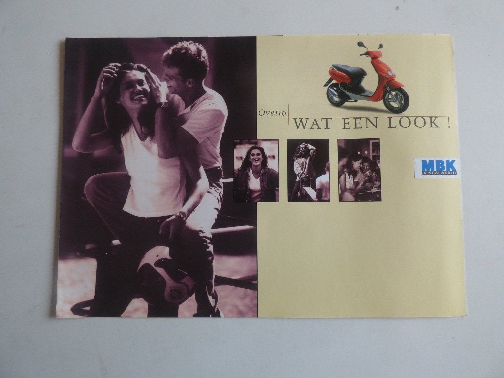 MBK OVETTO FOLDER 2003, Fietsen en Brommers, Ophalen of Verzenden, Nieuw