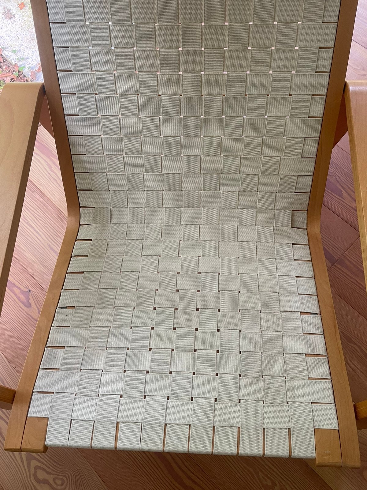 Fauteuil vintage Ikea Vilan Pulkka en bon état, Enlèvement, Utilisé, Bois, Mid Century design vintage