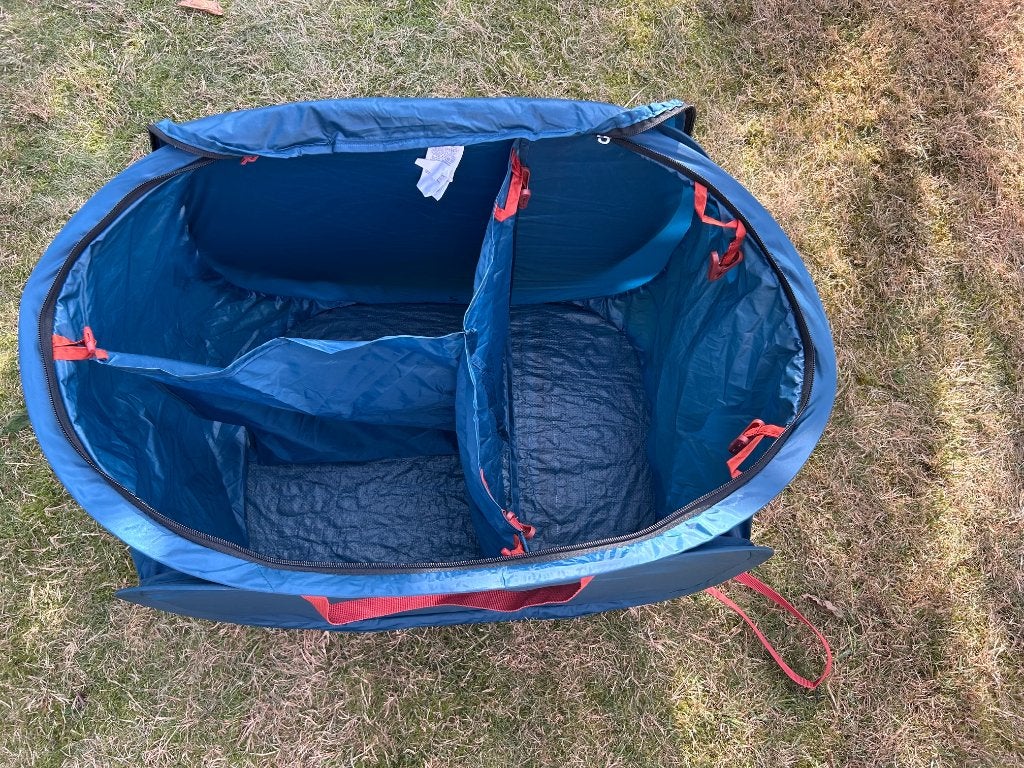 Opvouwbare afvalbak voor kamperen, Caravanes & Camping, Accessoires de camping, Enlèvement, Comme neuf