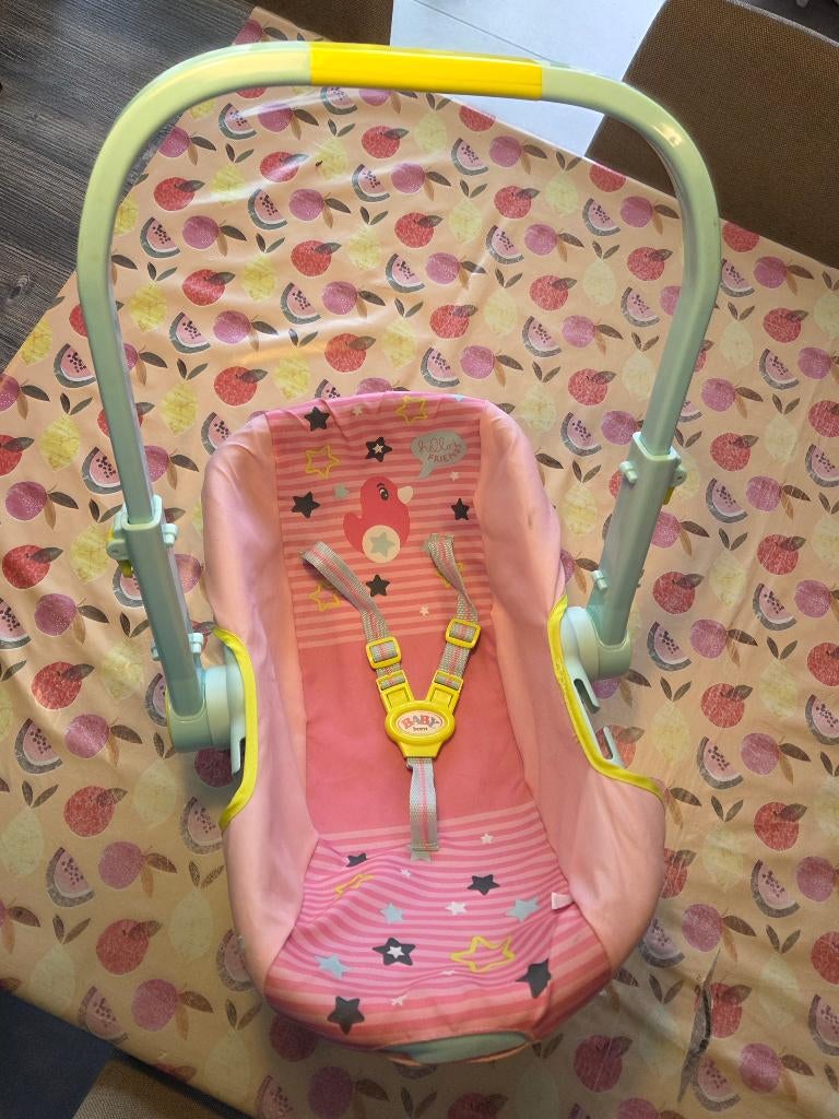Baby born maxi cosi, Kinderen en Baby's, Ophalen, Gebruikt, Babypop