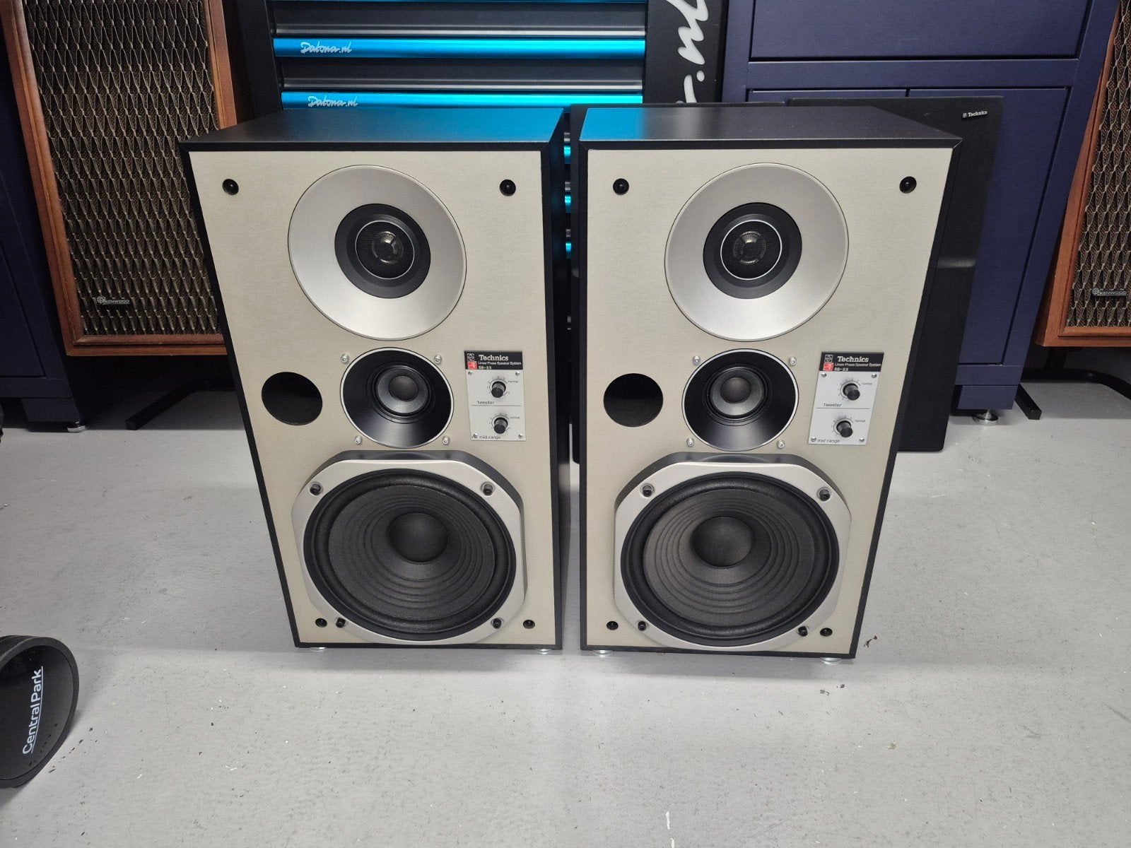 technics SB X5 luidsprekers, Autres marques, Kit d'enceintes, 60 à 120 watts, Comme neuf