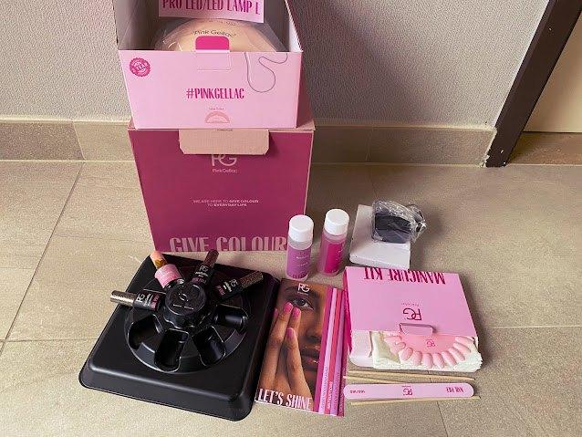 Elegant Gellak Set, Handtassen en Accessoires, Uiterlijk | Cosmetica en Make-up, Nieuw, Ophalen of Verzenden