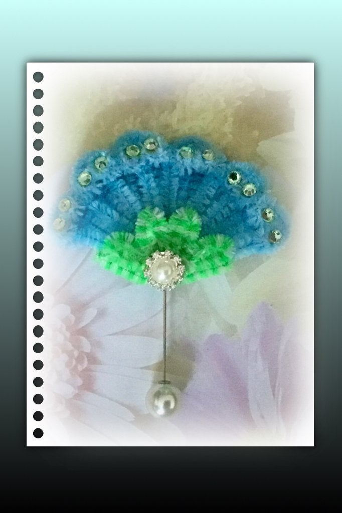 Broche 124 B, Bijoux, Sacs & Beauté, Envoi, Neuf, Avec strass