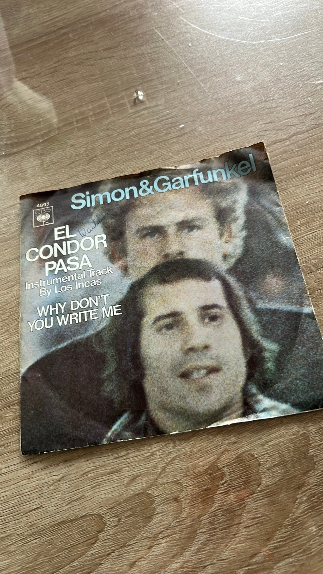 Simon&Garfunkel 45T, CD & DVD, Vinyles Singles, Enlèvement ou Envoi, Utilisé, Autres types