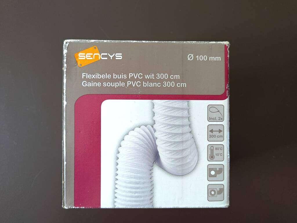Gaine souple en PVC (100mm/3m), Enlèvement ou Envoi, Neuf
