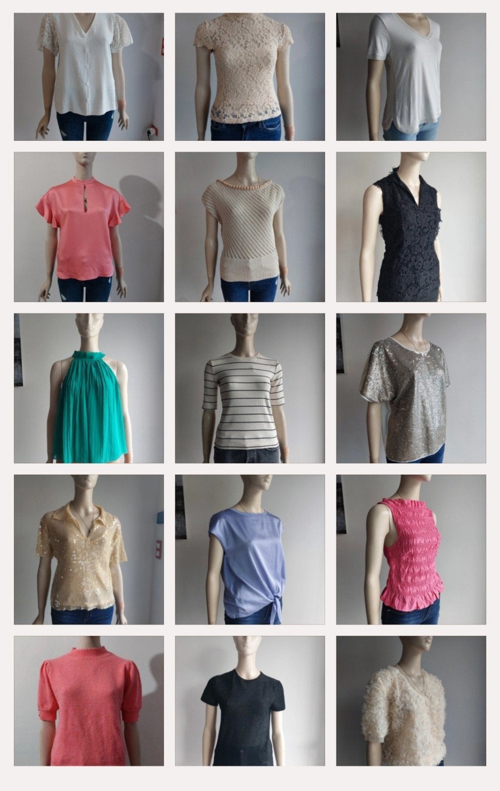 lot de 15 blouses S, Enlèvement ou Envoi