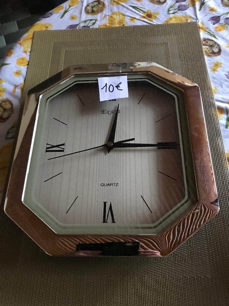 WANDKLOK, Huis en Inrichting, Woonaccessoires | Klokken, Ophalen, Gebruikt, Wandklok