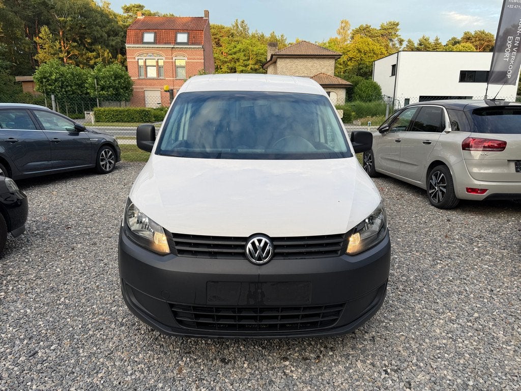Volkswagen Caddy 2.0 TDi 140pk EURO5b '14 + 12M GARANTIE, Auto's, Gebruikt, Wit, Bedrijf, 2 zetels