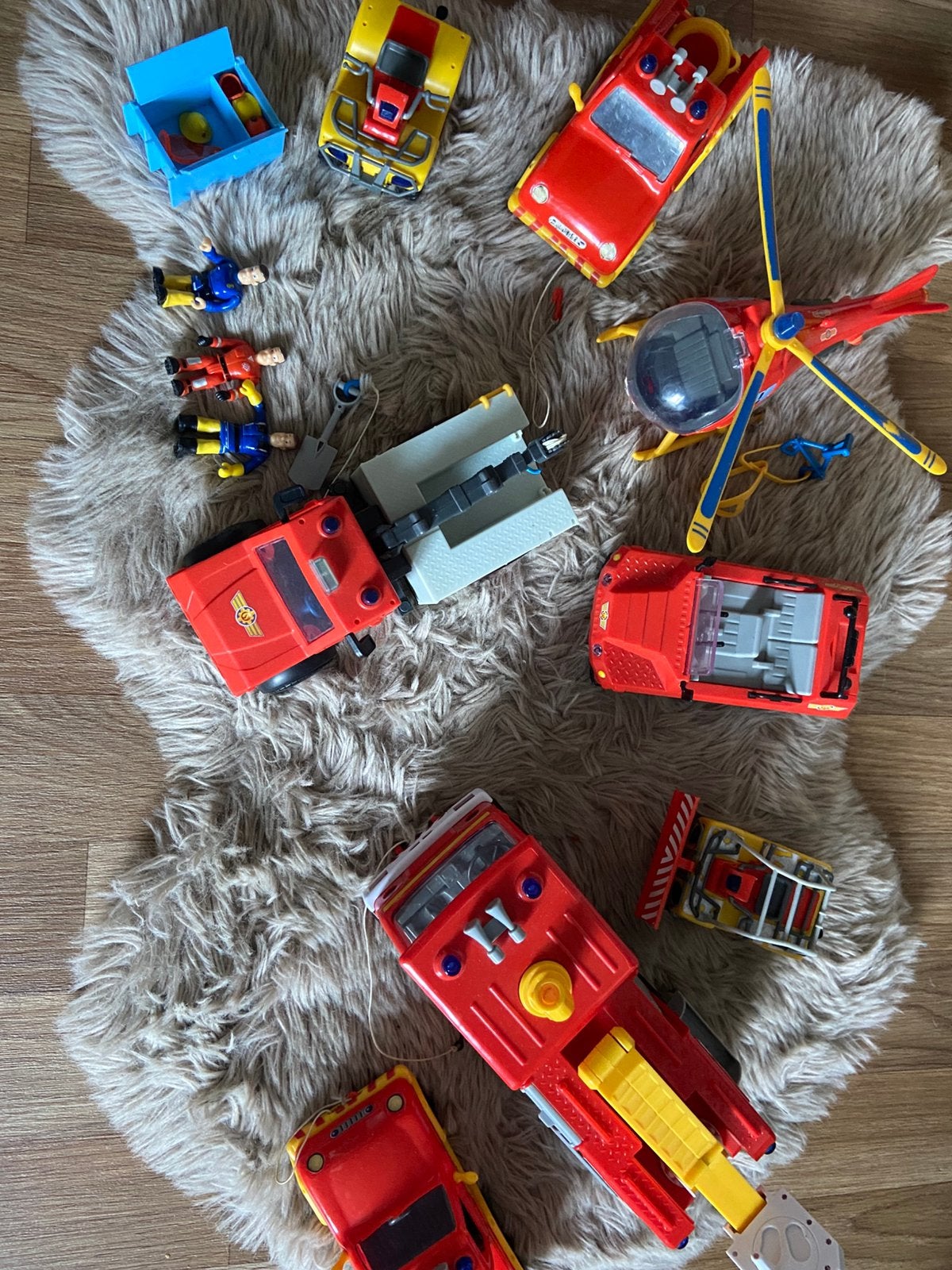 Set Brandweerman Sam, Ophalen, Zo goed als nieuw
