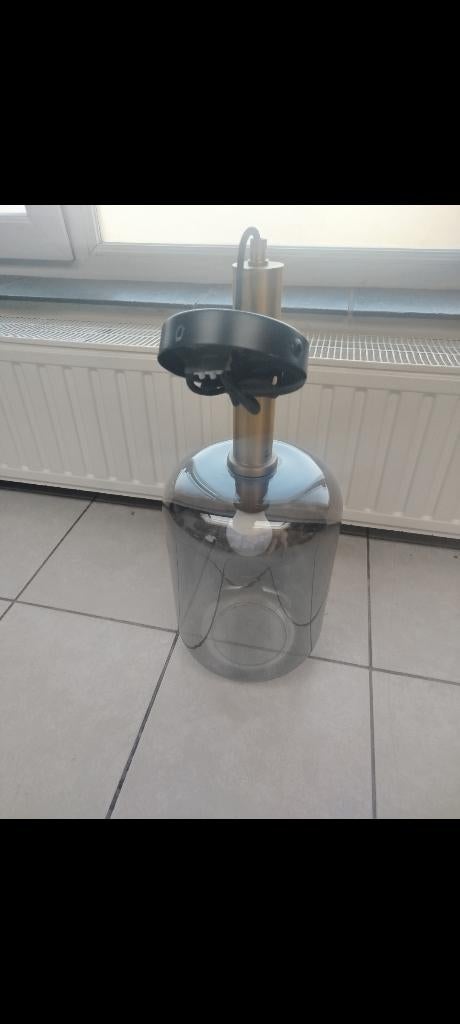 Lustre lampe, Enlèvement ou Envoi, Comme neuf, Verre