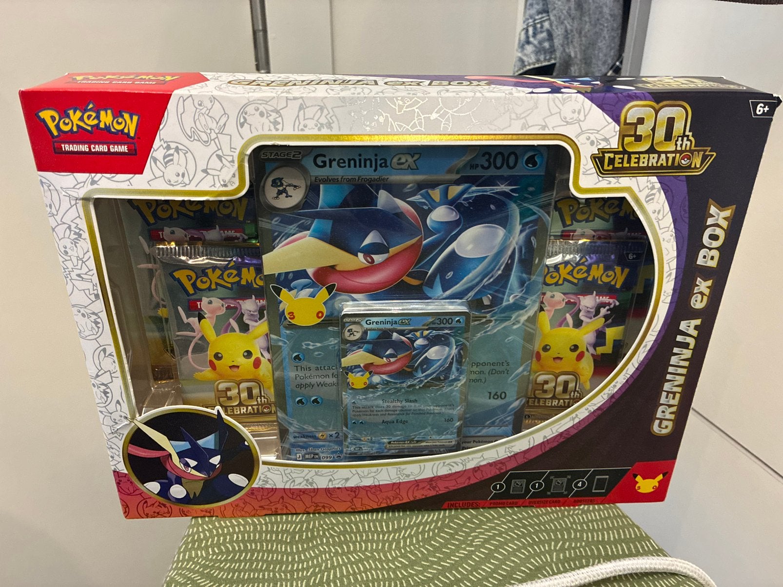 Pokemon Greninja ex BOX 30th Celebration, Ophalen of Verzenden, Nieuw