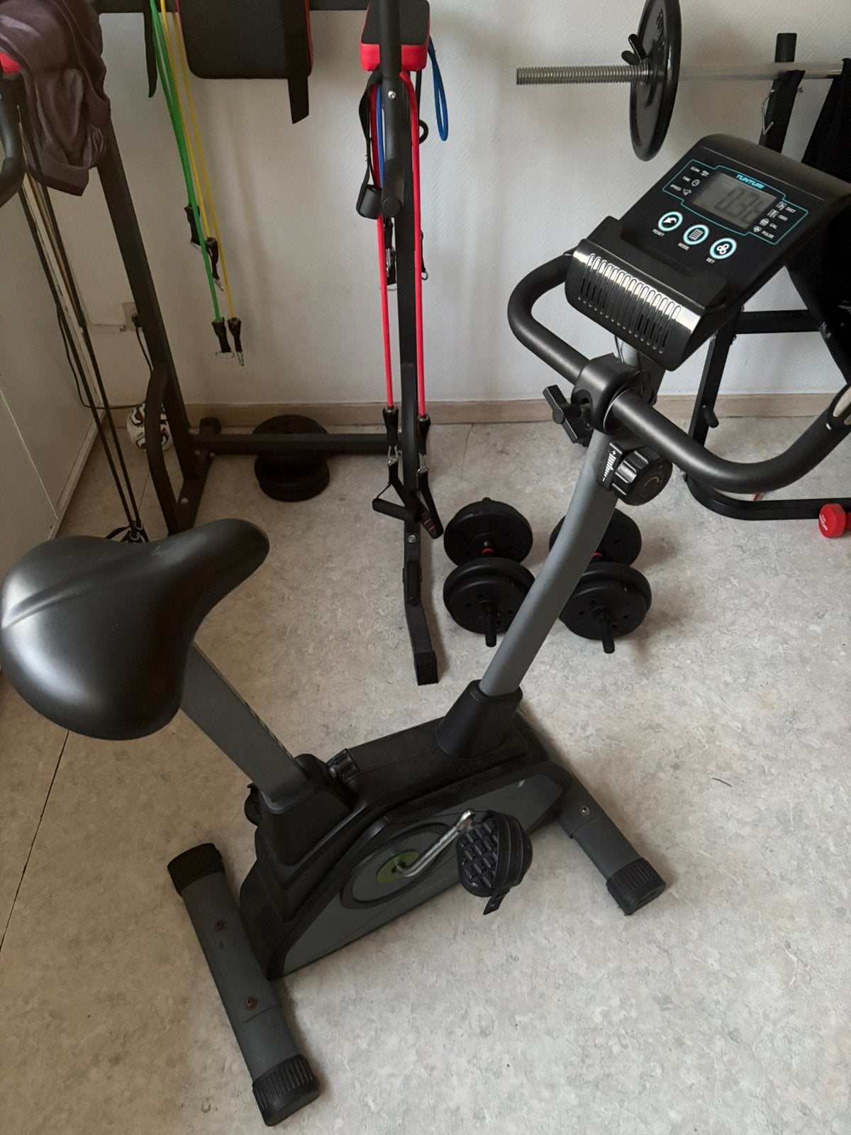 Tunturi Hometrainer te koop, Sport en Fitness, Fitnessapparatuur, Ophalen, Zo goed als nieuw, Hometrainer