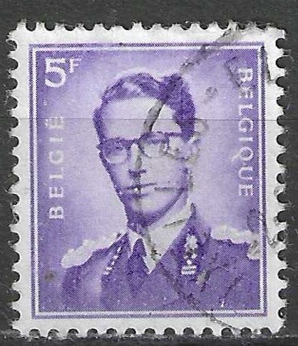 Belgie 1957 - Yvert/OBP 1029a - Koning Boudewijn  (ST), Verzenden, Gestempeld, Gestempeld, Koninklijk huis