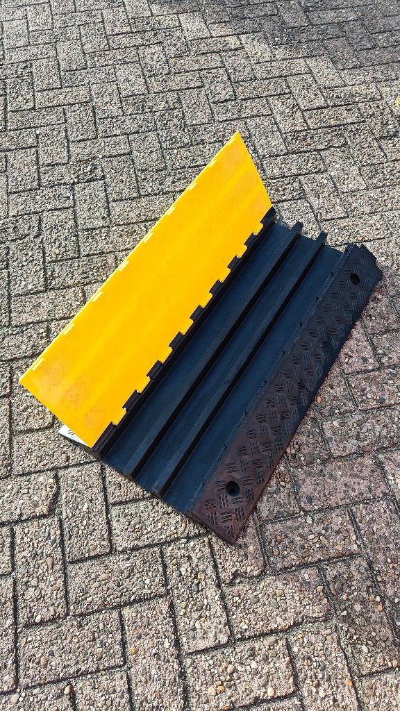 Pont de câble/seuil de câble à 3 canaux 900 x 500 x 70 mm, Bricolage & Construction, Enlèvement, Neuf, Autres marques, Autres types